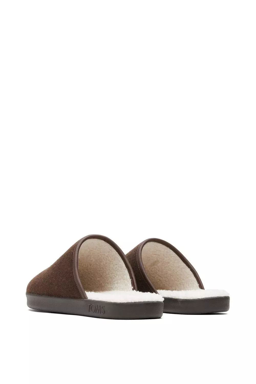 Brown 'Harbor' Mens Mule Slippers alternative image