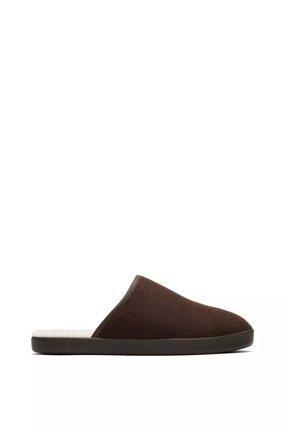 Brown 'Harbor' Mens Mule Slippers alternative image