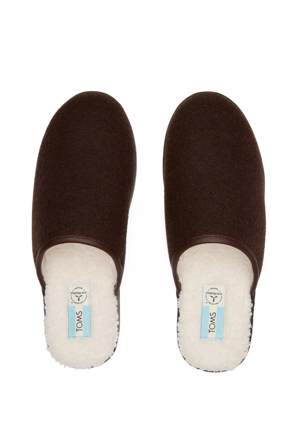 Brown 'Harbor' Mens Mule Slippers alternative image