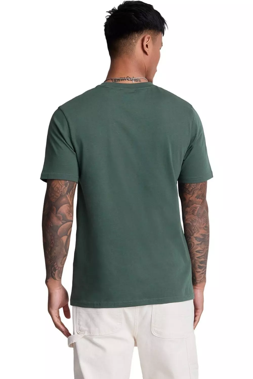 Teal Tonal Pocket T-Shirt alternative image