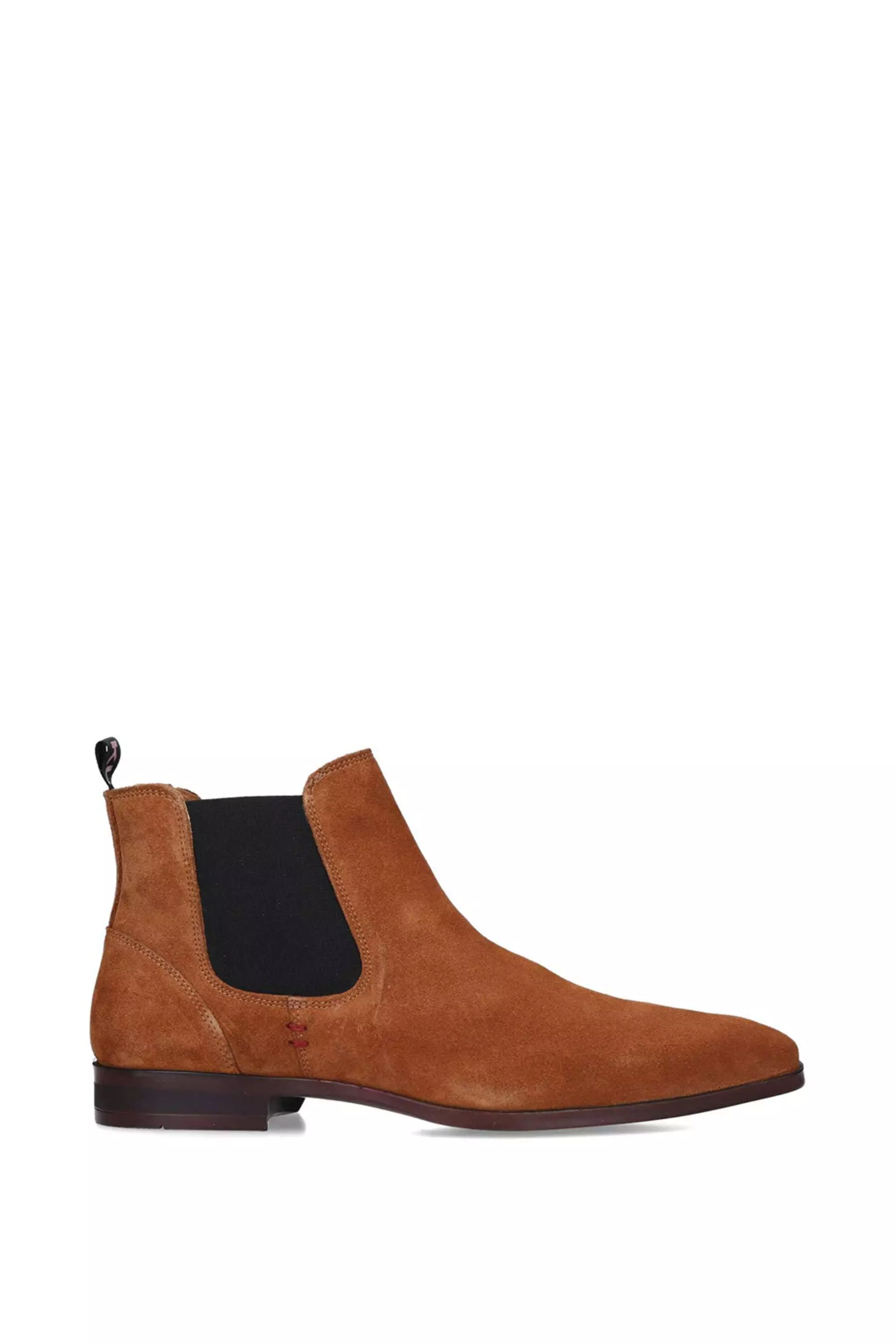 Tan 'Pax' Suede Boots alternative image