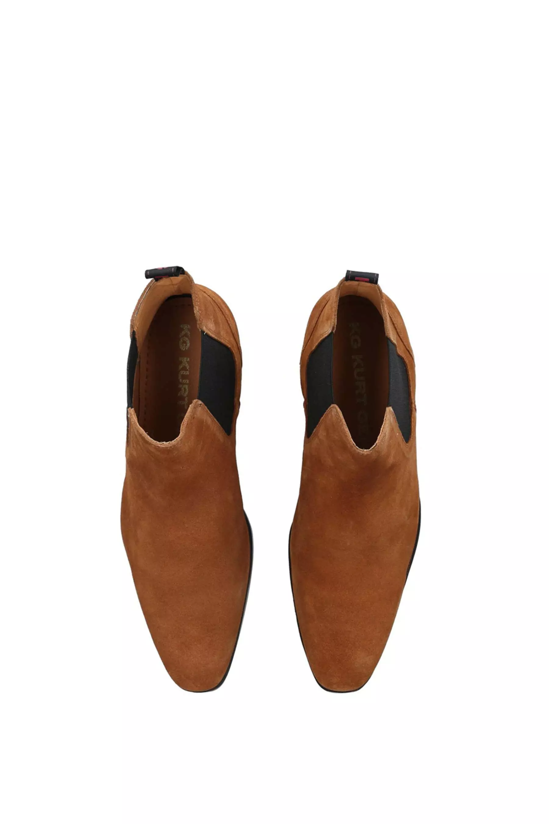 Tan 'Pax' Suede Boots alternative image
