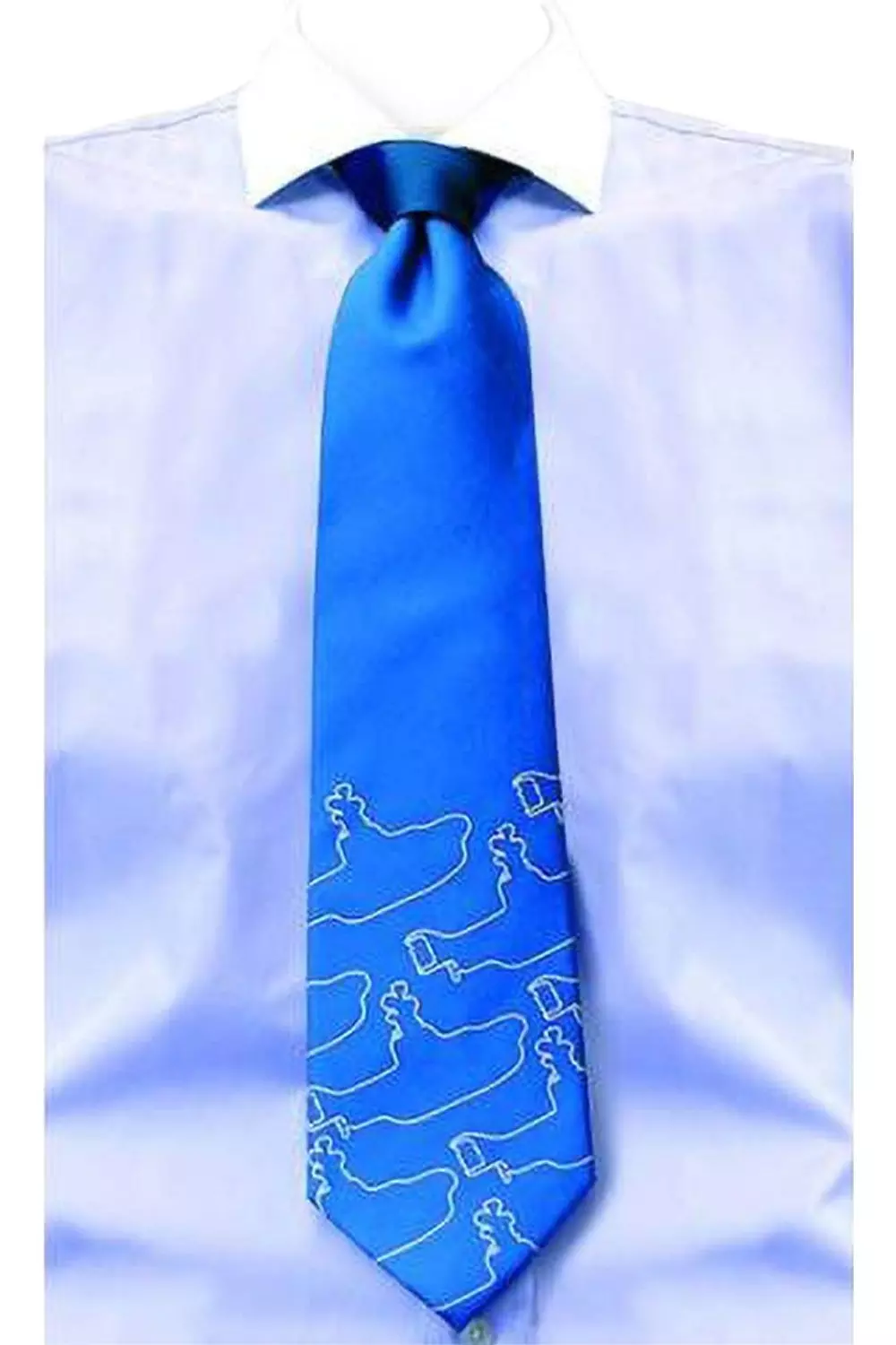 Blue Yellow Submarine Silk Tie alternative image