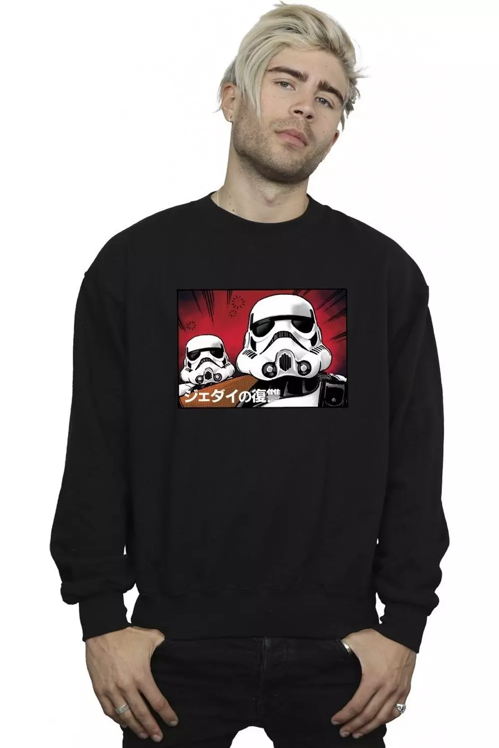 Black Stormtrooper Sweatshirt alternative image