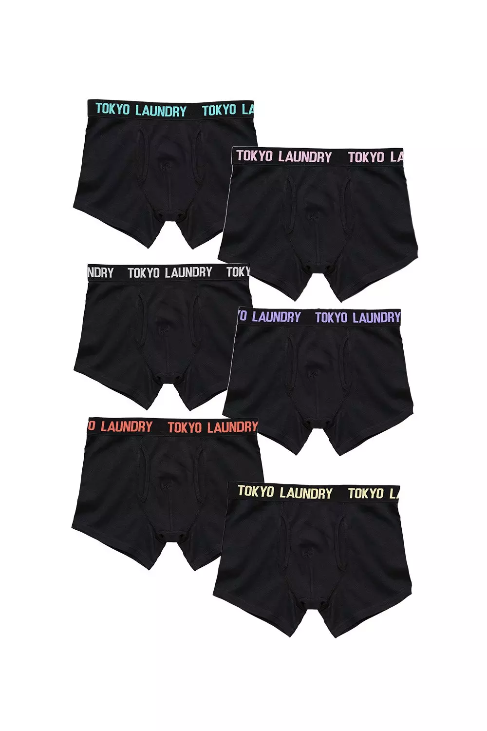 Purple 6-Pack Cotton Boxers alternative image