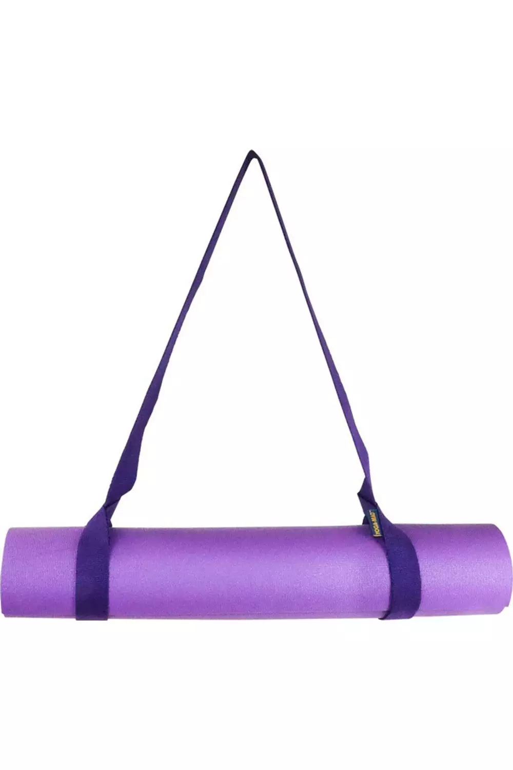 Purple Cotton Yoga Mat Carry Strap alternative image