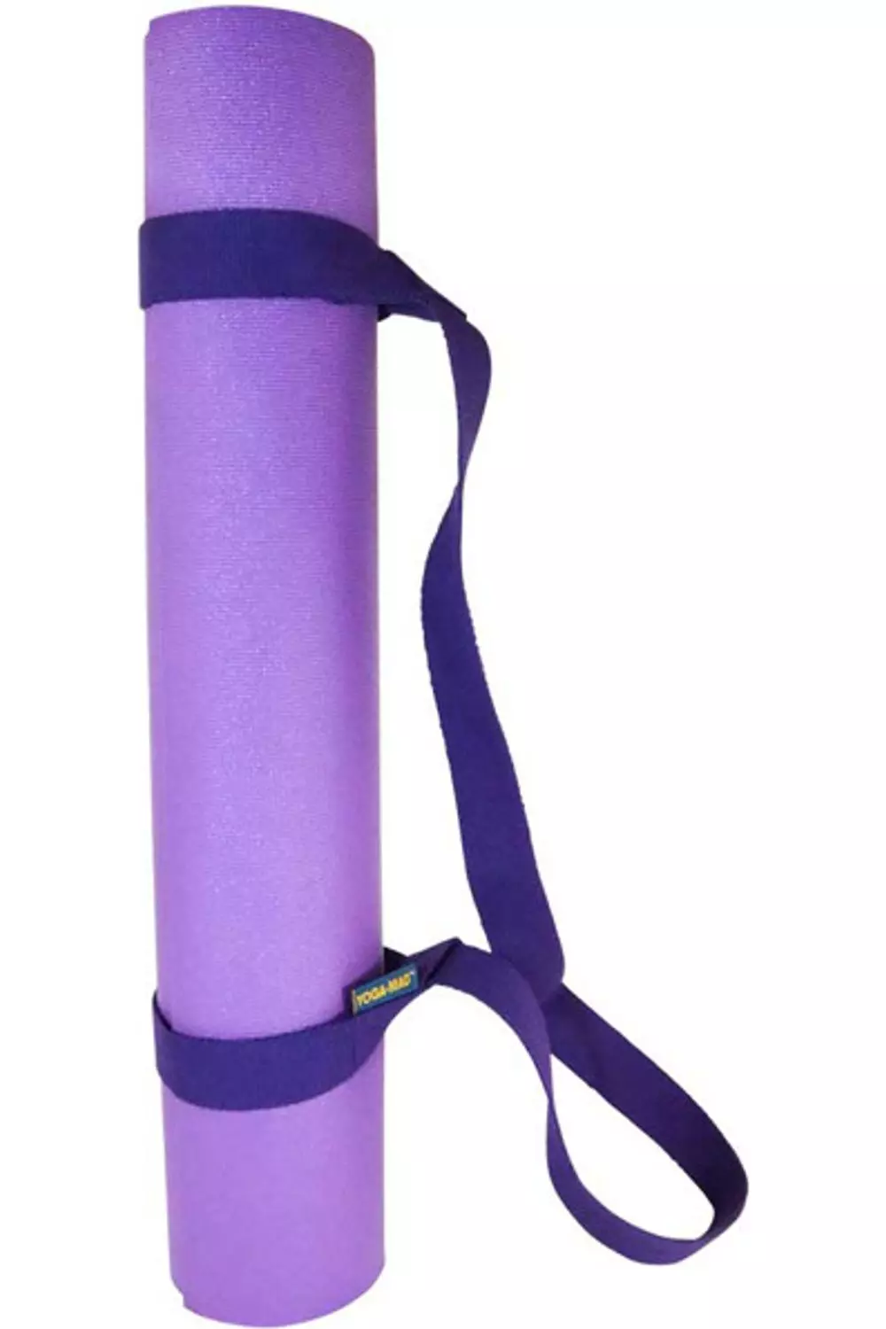 Purple Cotton Yoga Mat Carry Strap alternative image