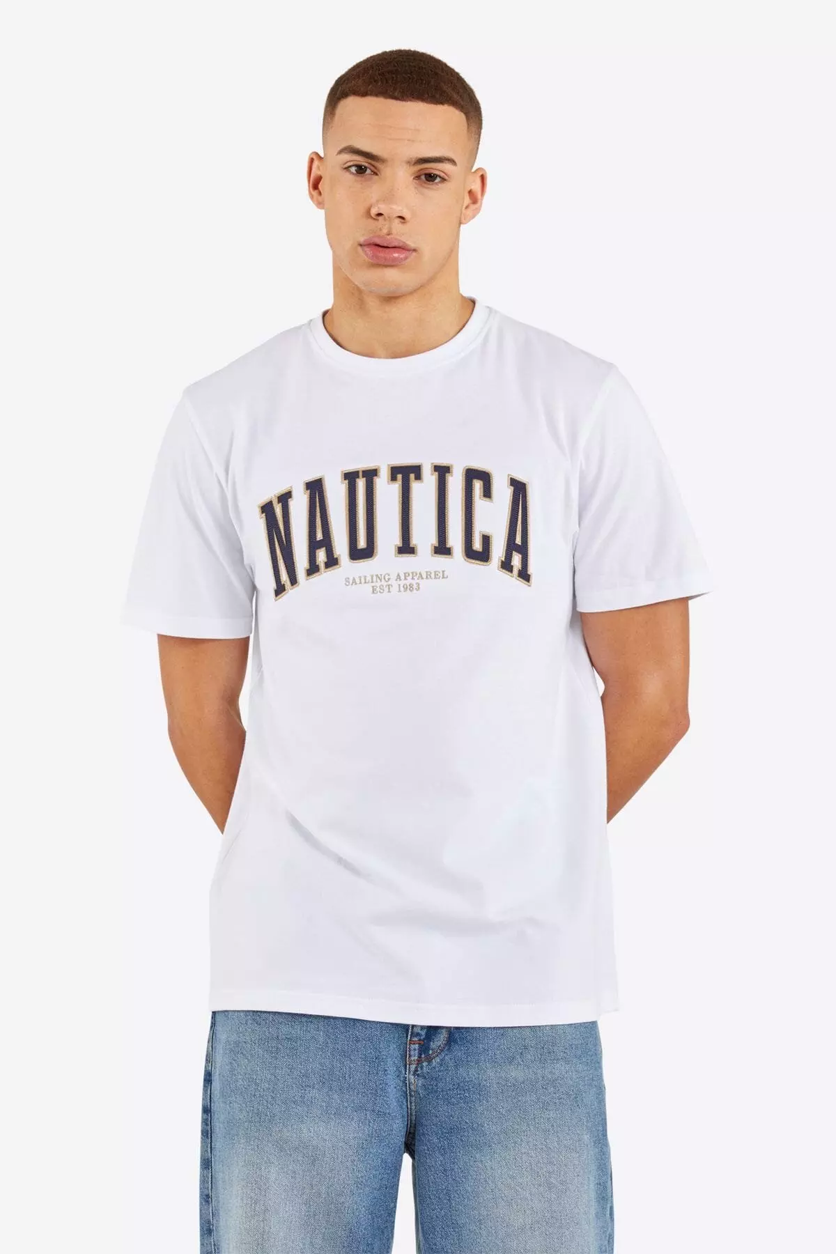 White 'Gable' T-Shirt alternative image