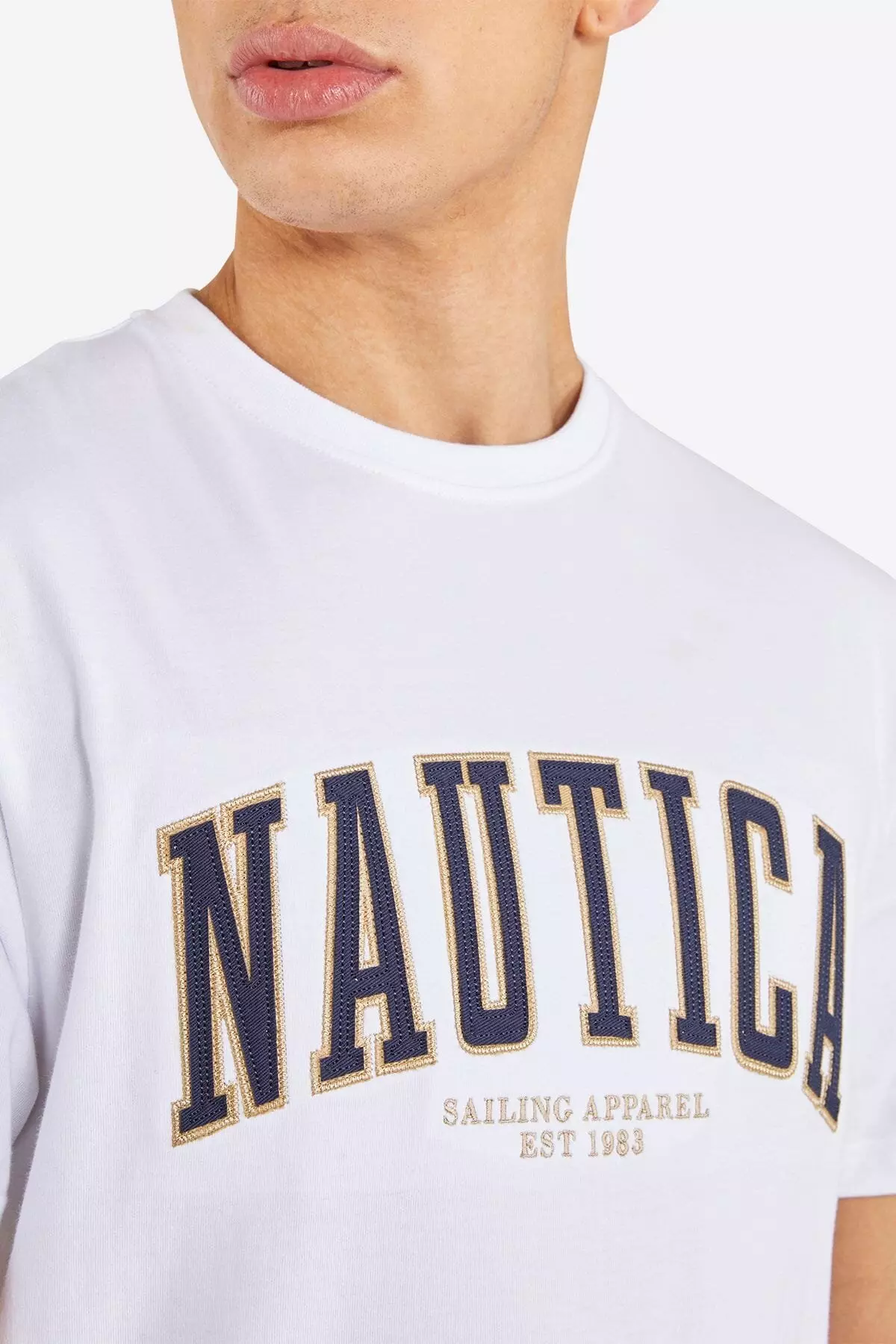 White 'Gable' T-Shirt alternative image