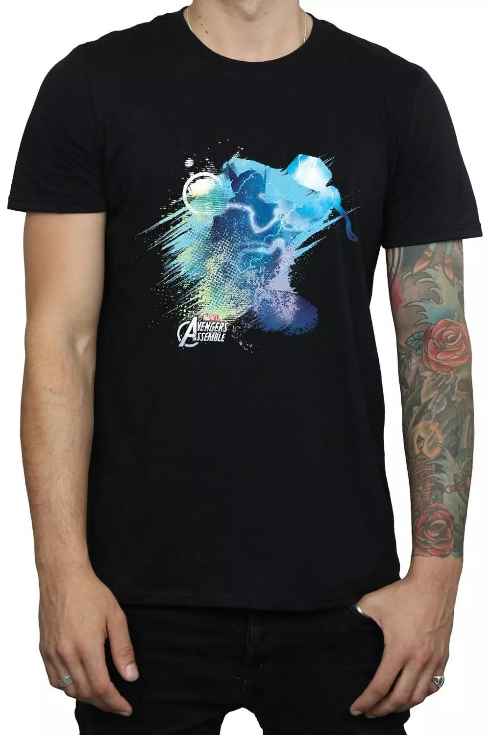 Thor Art Burst T-Shirt alternative image