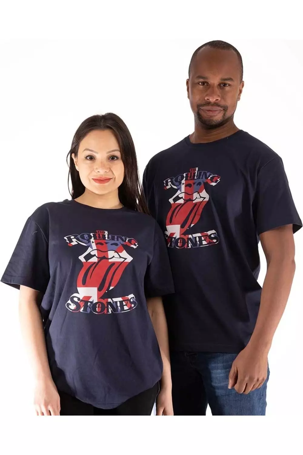 Navy Union Jack Logo T-Shirt alternative image