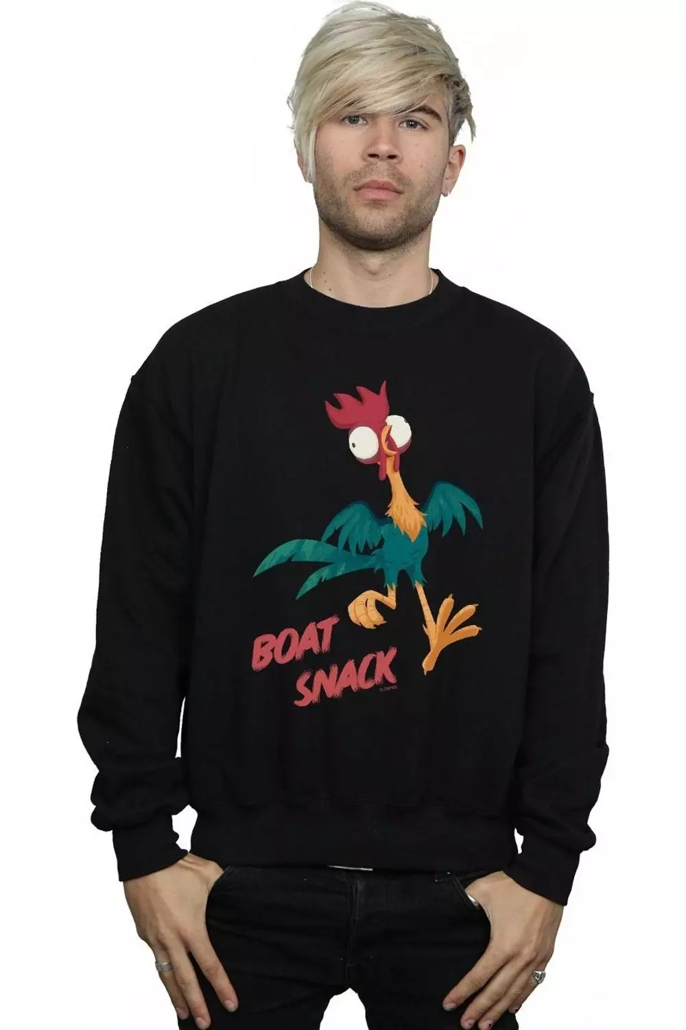 Black Moana Boat Snack Sweatshirt alternative image