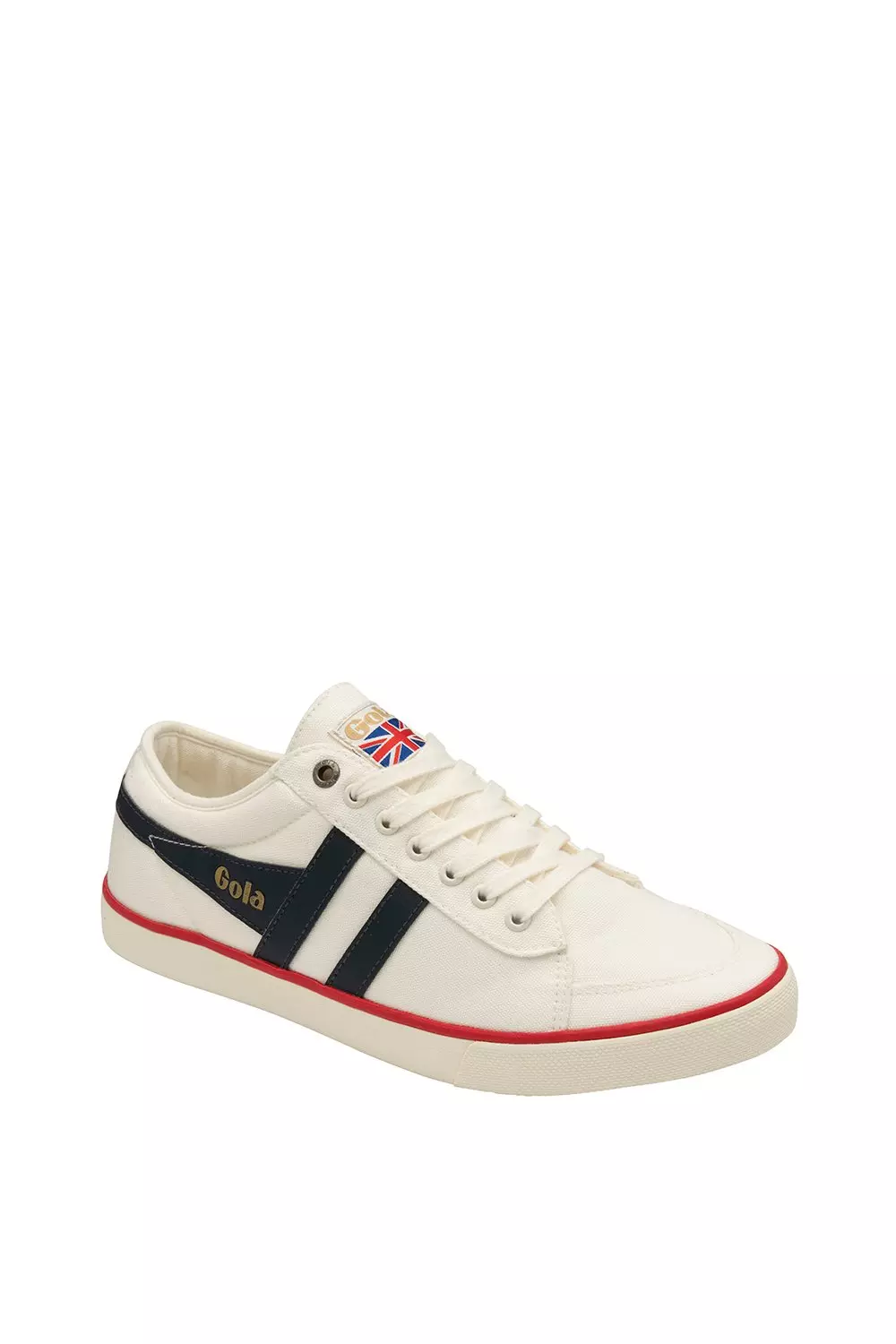 Off white 'Comet' Canvas Lace-Up Trainers alternative image