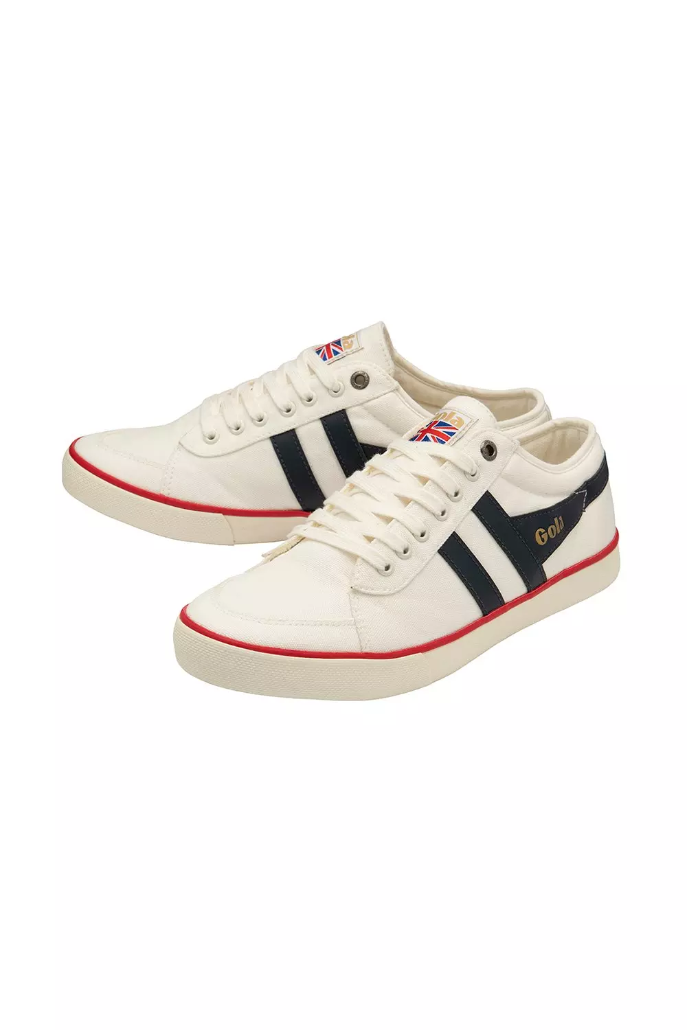 Off white 'Comet' Canvas Lace-Up Trainers alternative image