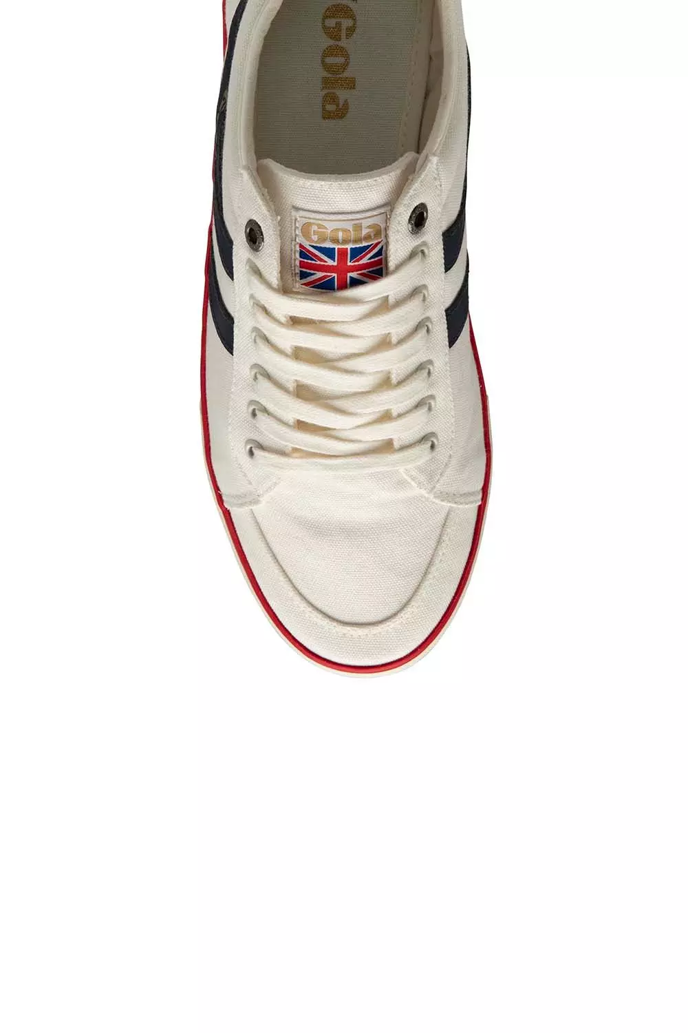 Off white 'Comet' Canvas Lace-Up Trainers alternative image