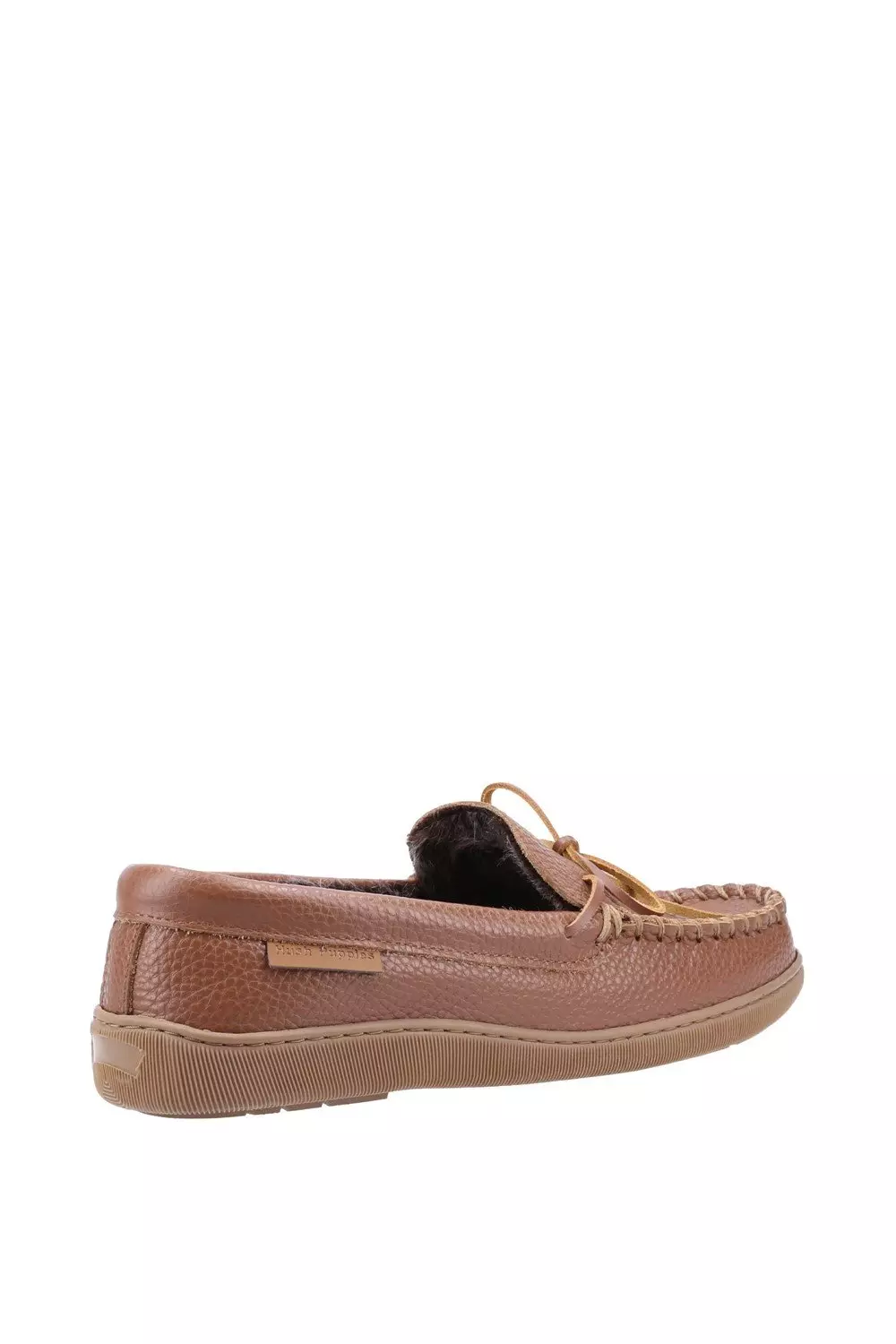 Tan 'Ace' Leather Slippers alternative image