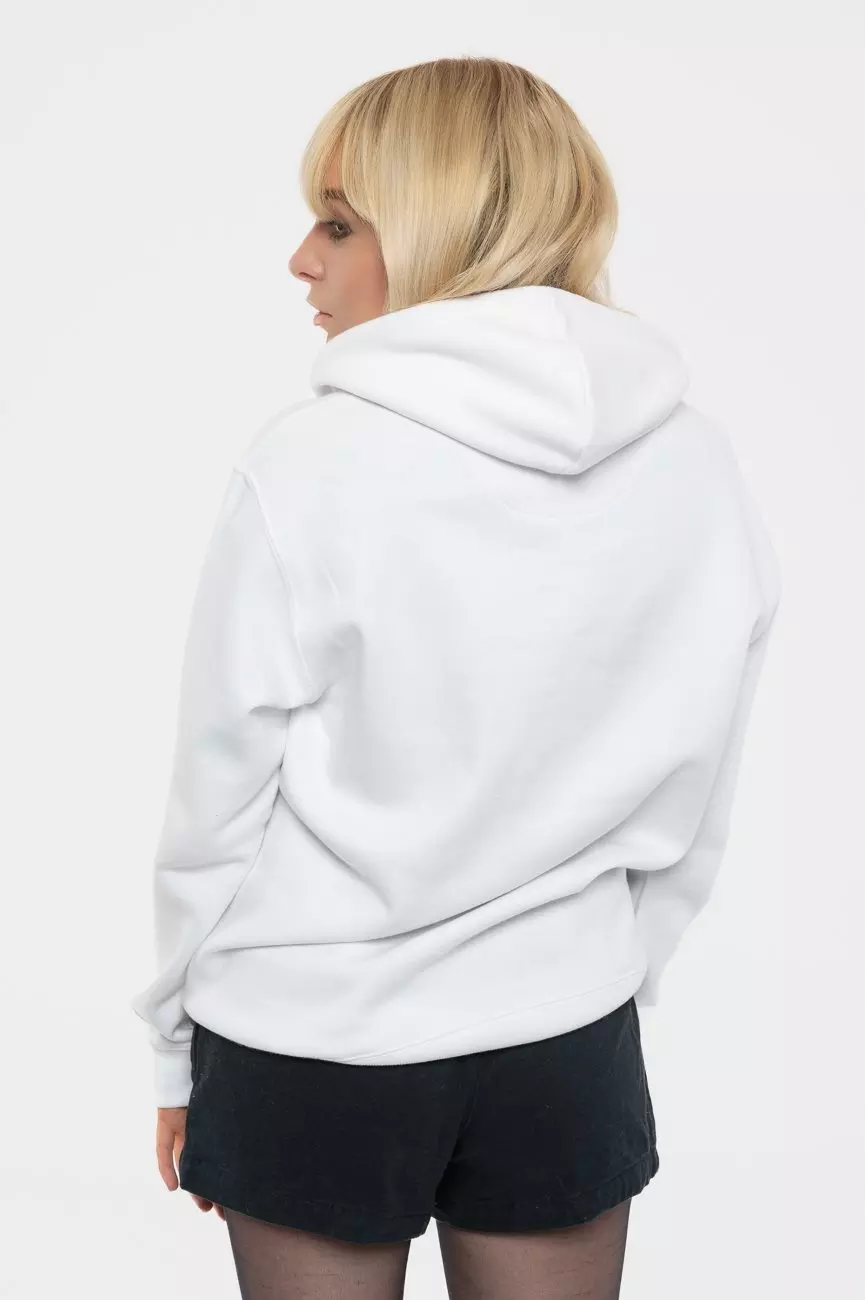 White Motorcross Hoodie alternative image