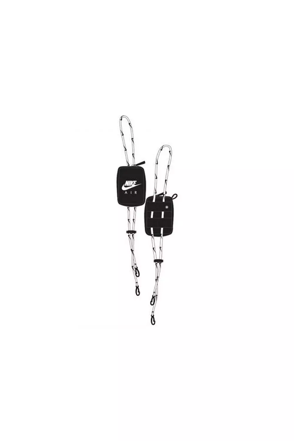 Atomic green/white Lanyard Pouch alternative image