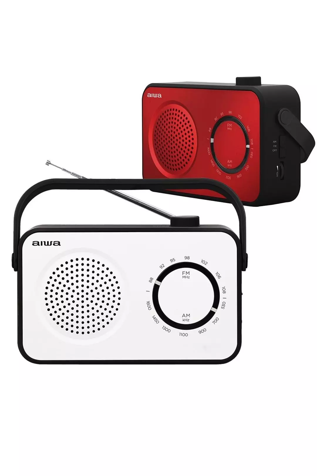 Red R-190 Portable Radio alternative image