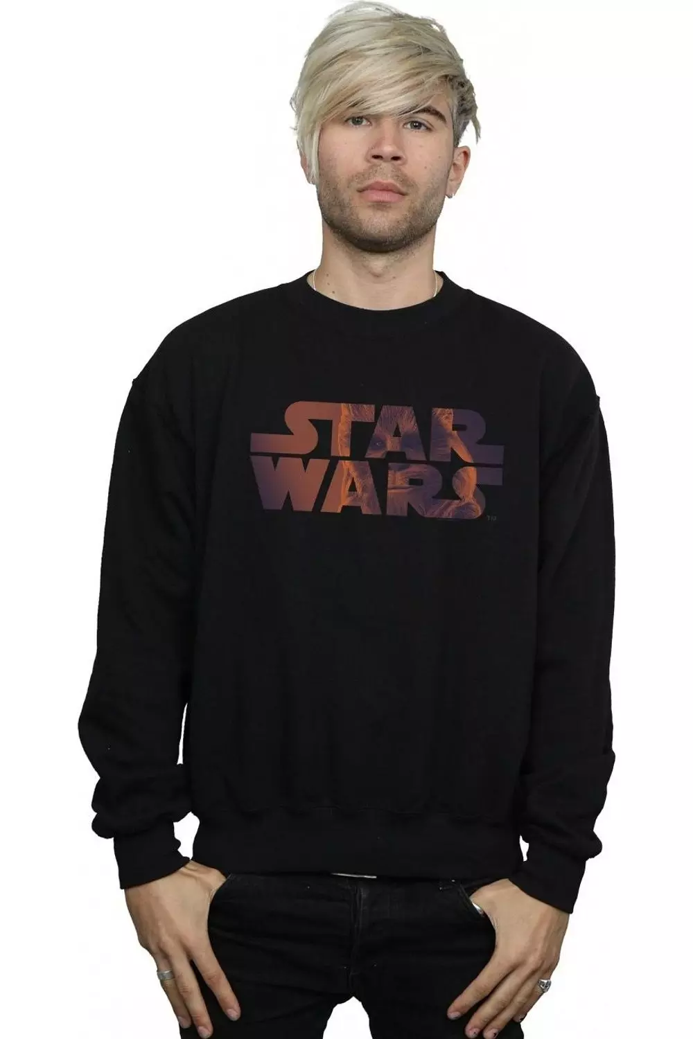 Black Chewbacca Logo Sweatshirt alternative image