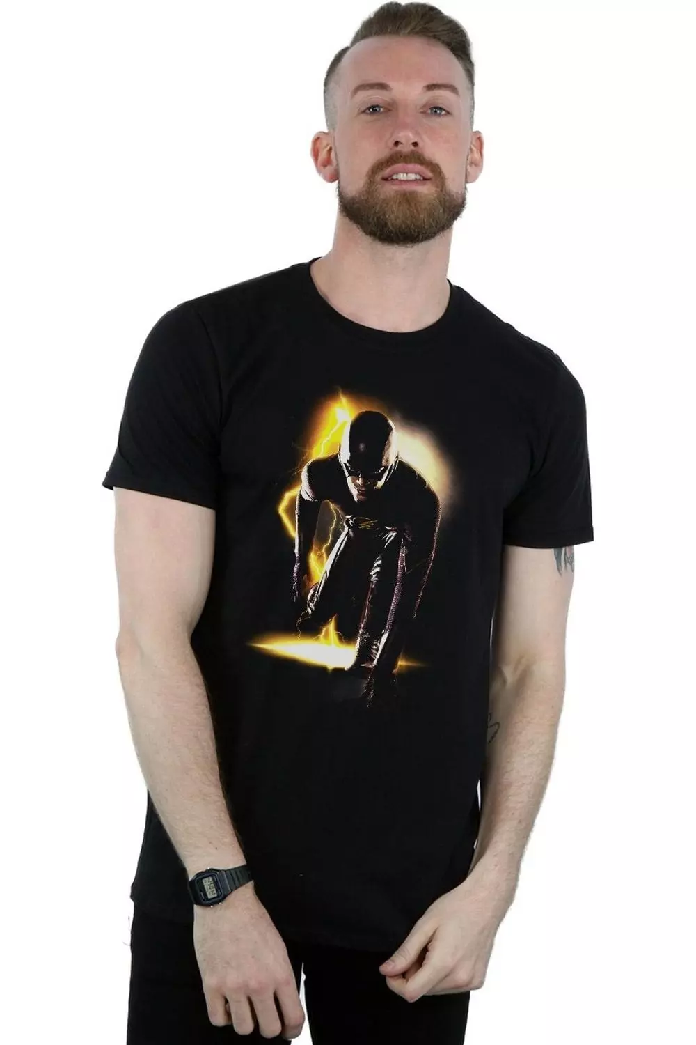 Black The Flash Ready To Go T-Shirt alternative image