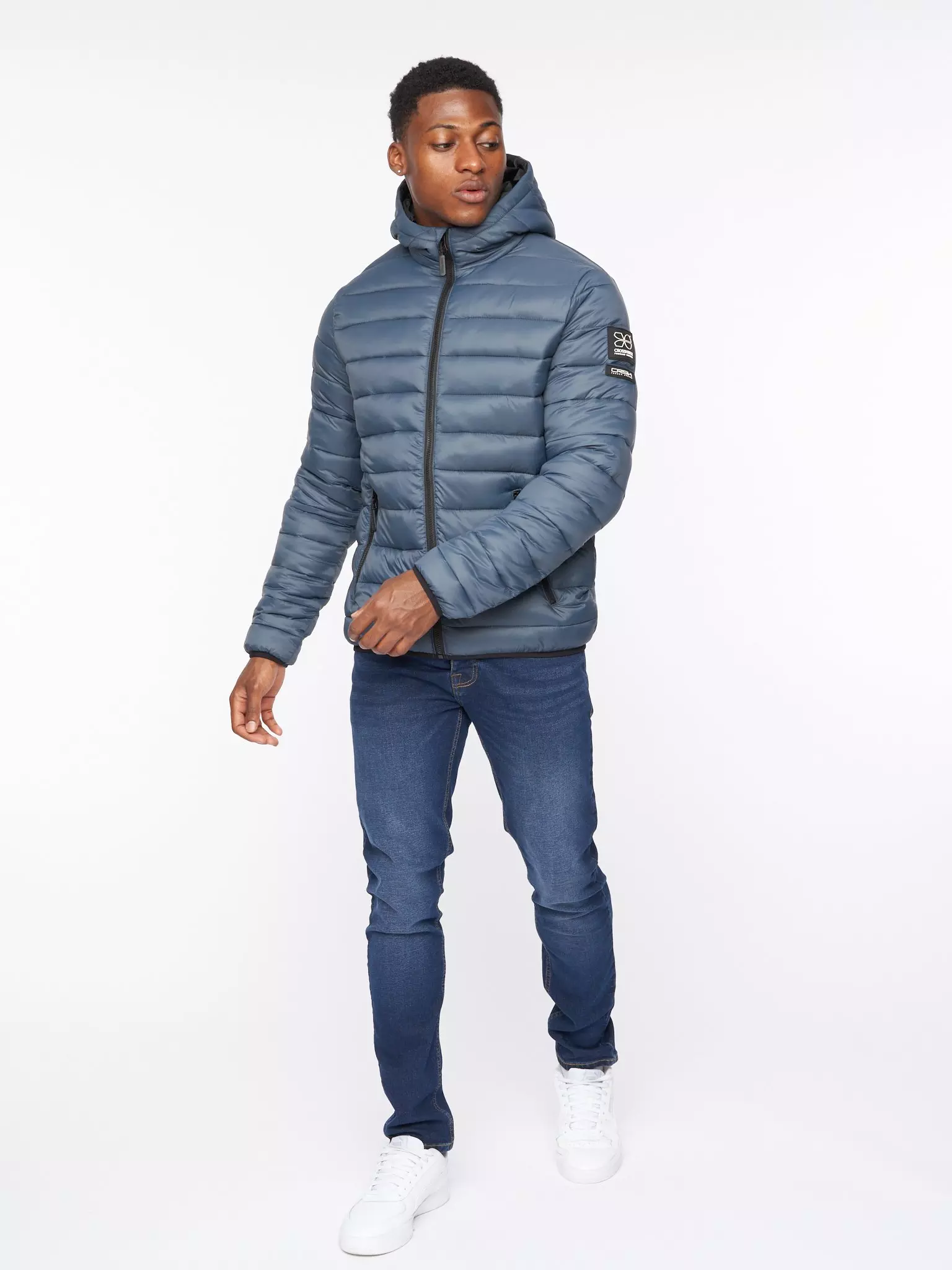Blue Gattering Jacket alternative image