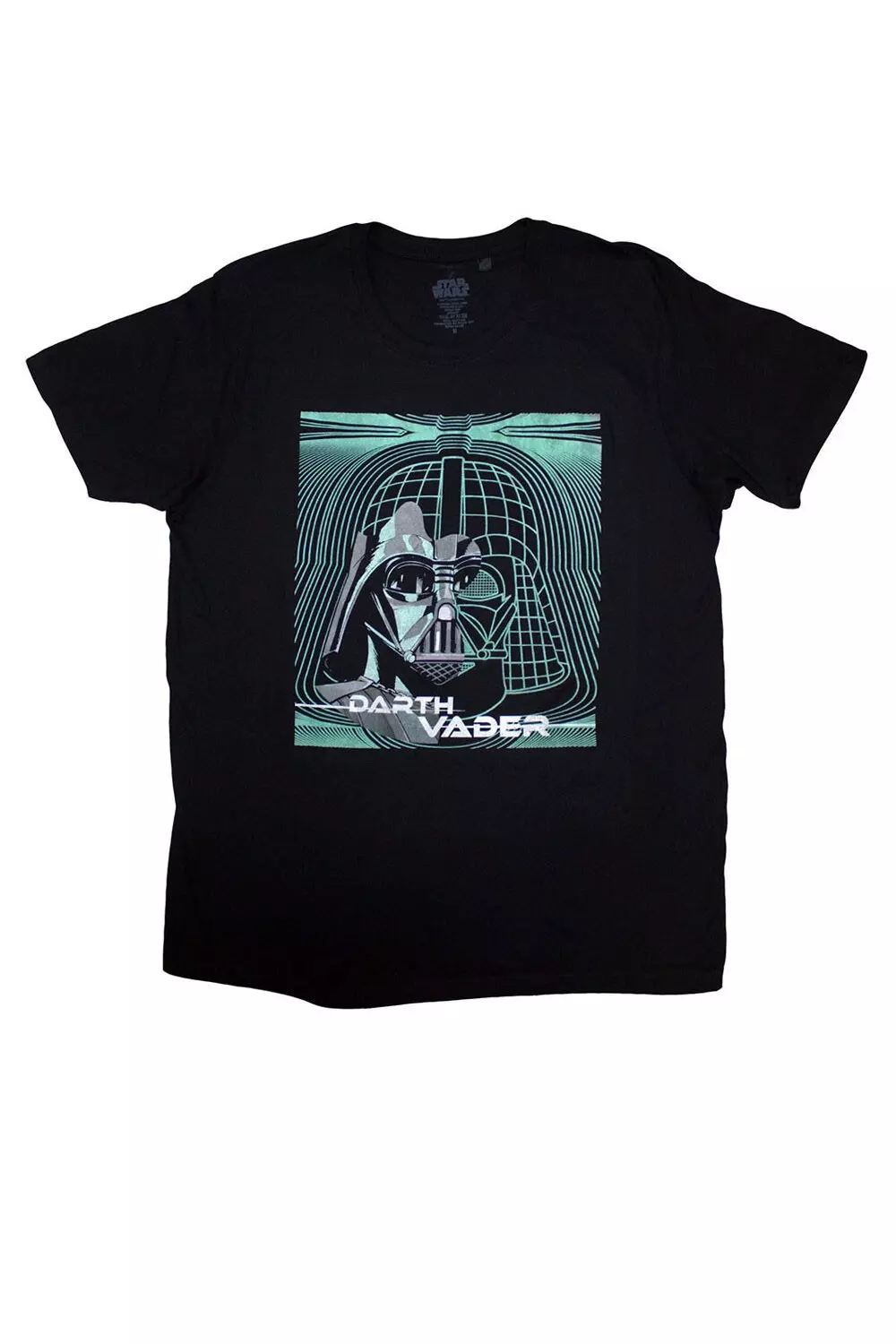 Black Vader Grid Mask T Shirt alternative image