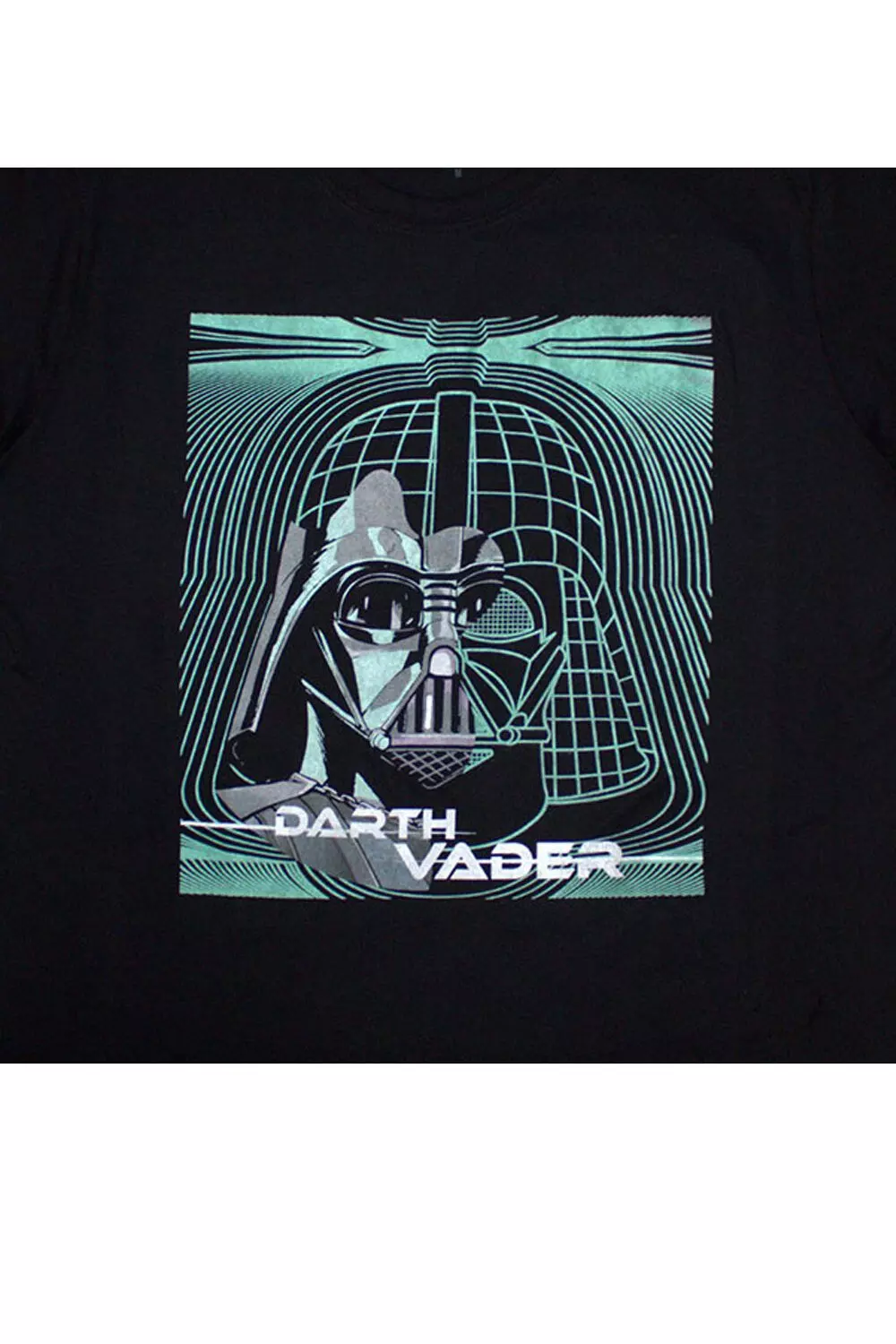 Black Vader Grid Mask T Shirt alternative image