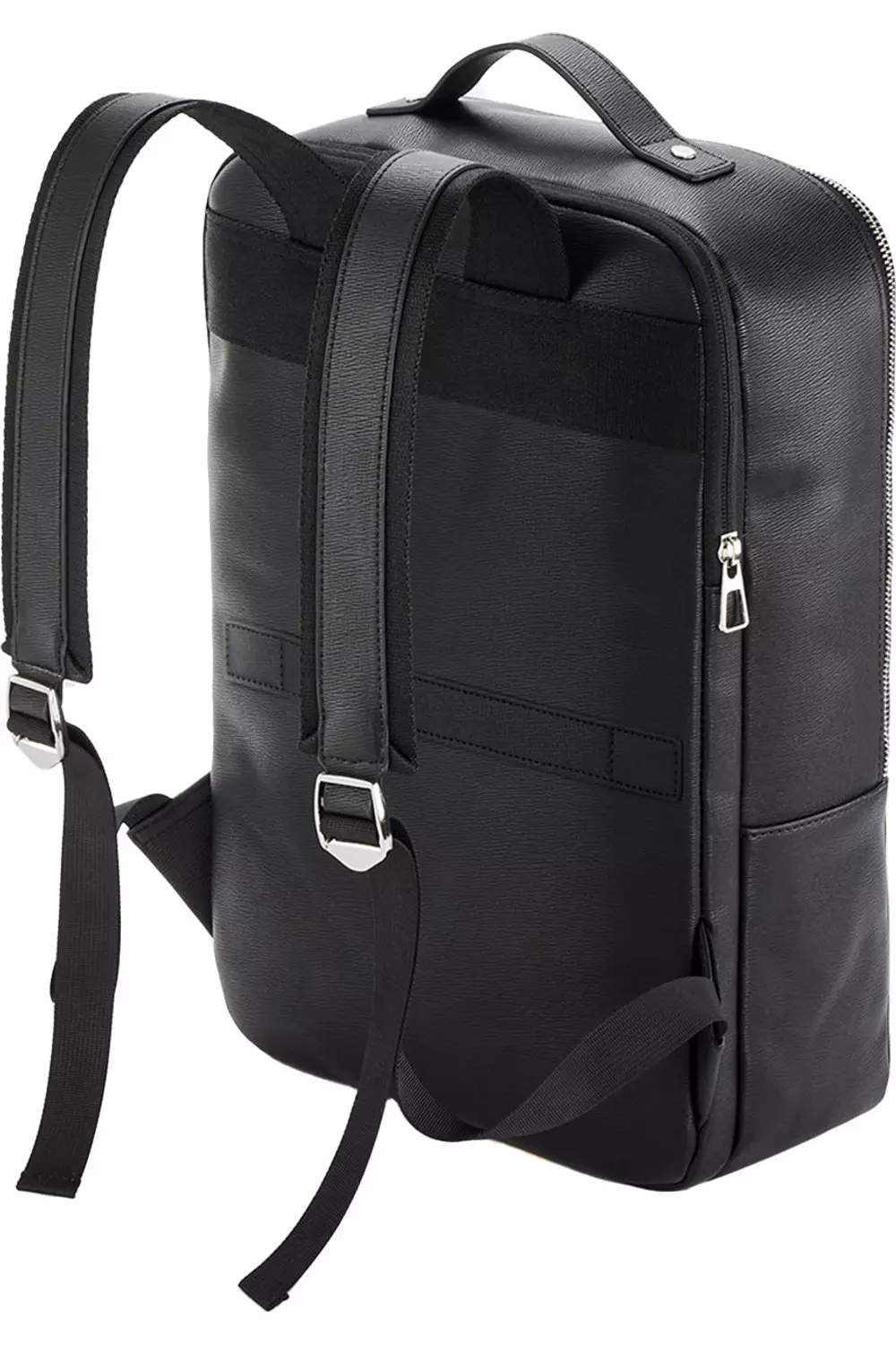 Black Tailored Luxe Backpack alternative image