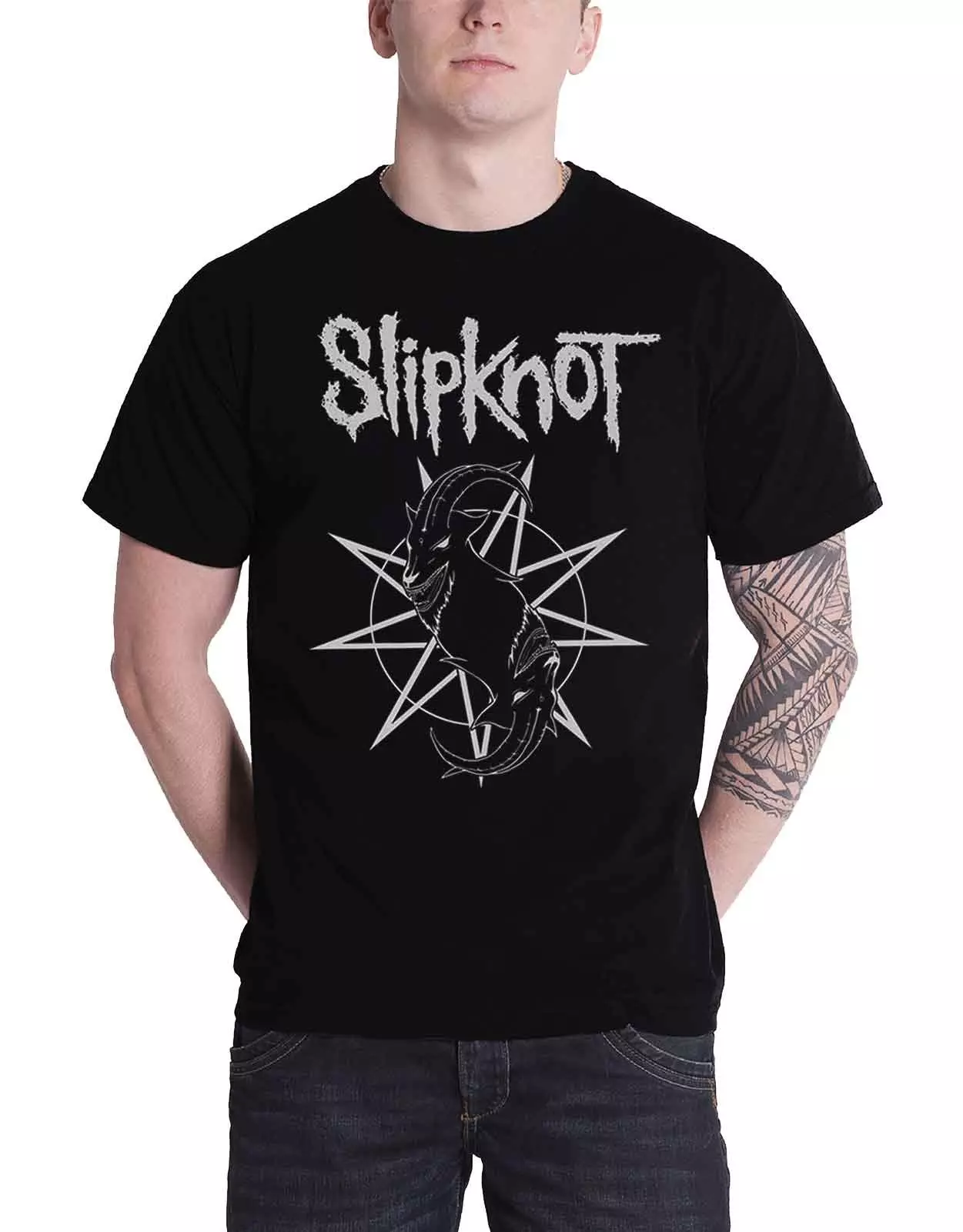 Black Goat Star T Shirt alternative image
