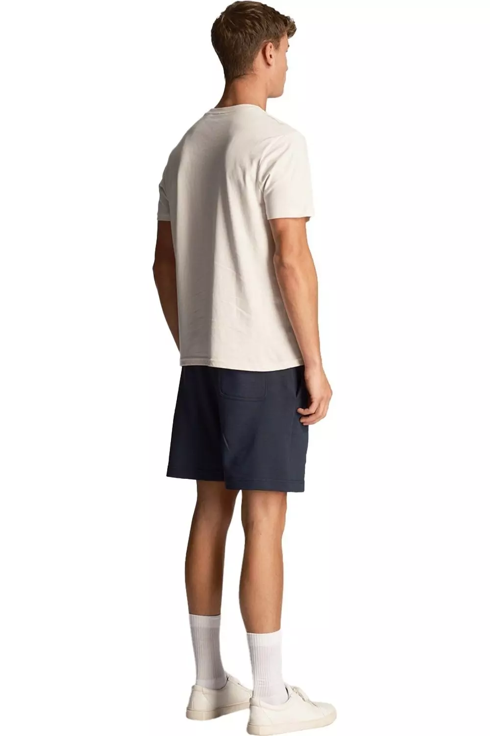 Dark navy Slub Logo Shorts alternative image