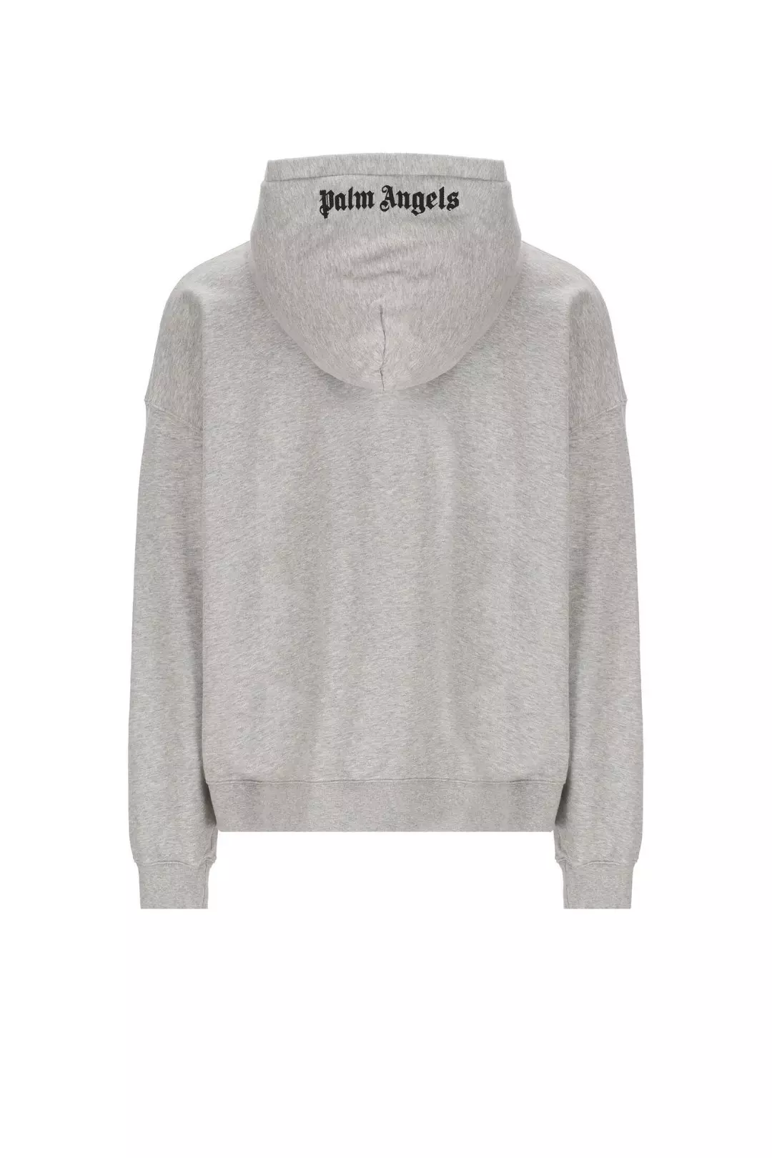 Embroidered Logo Grey Hoodie alternative image