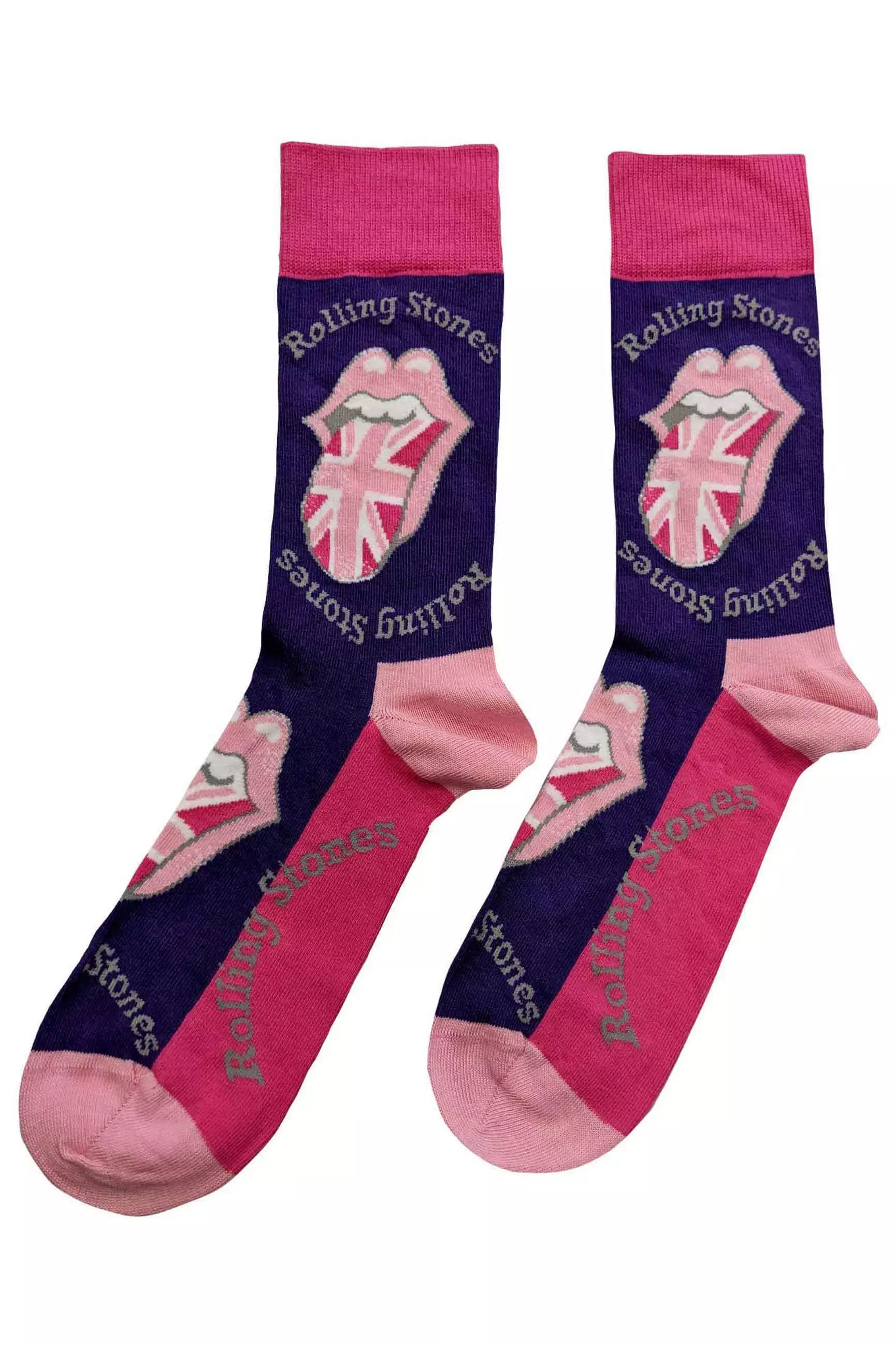 Purple Uk Tongue Ankle Socks alternative image