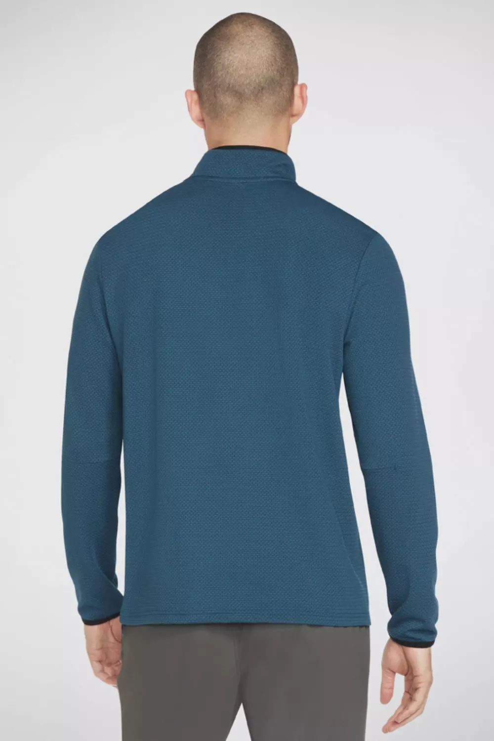 Skech-knits Burst 1/4 Zip Majolica Blue alternative image