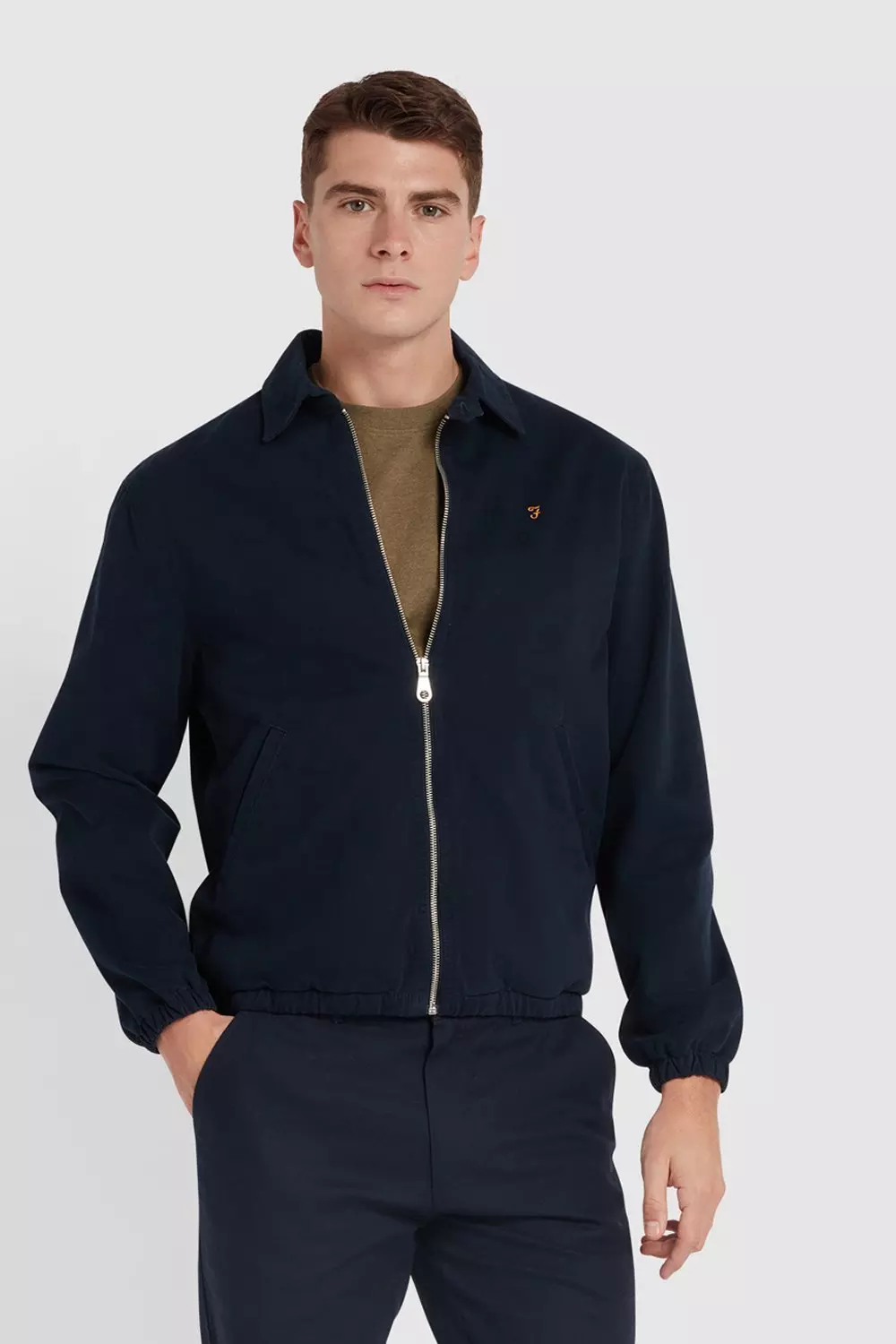 Cane Blouson Harrington Jacket True Navy alternative image