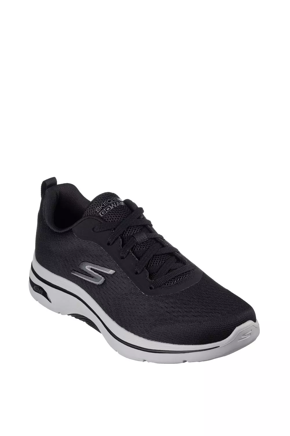 Go Walk Arch Fit 2.0 Layer Lace Up Black alternative image