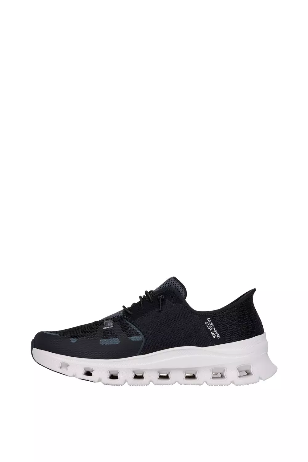 Glide Step Slip-ins Mesh Bungee Sneaker Black alternative image