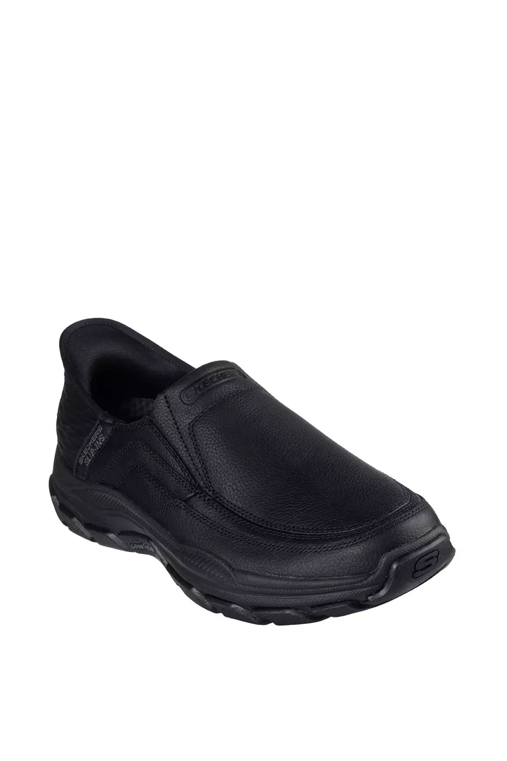 Respected Elgin Leather Slip-ins Black alternative image