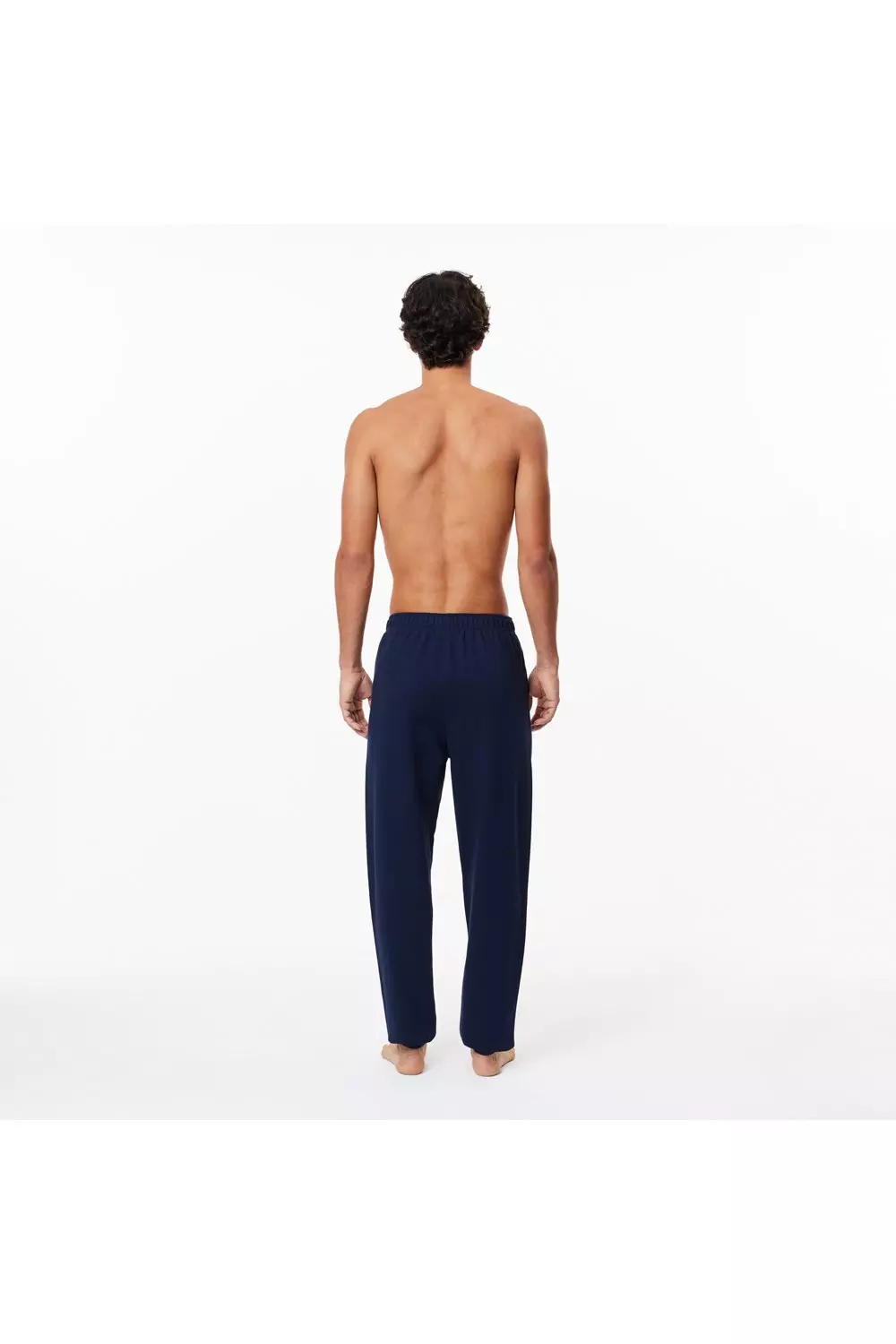 Lacoste Croc Logo Cuffed Sweatpant Navy alternative image