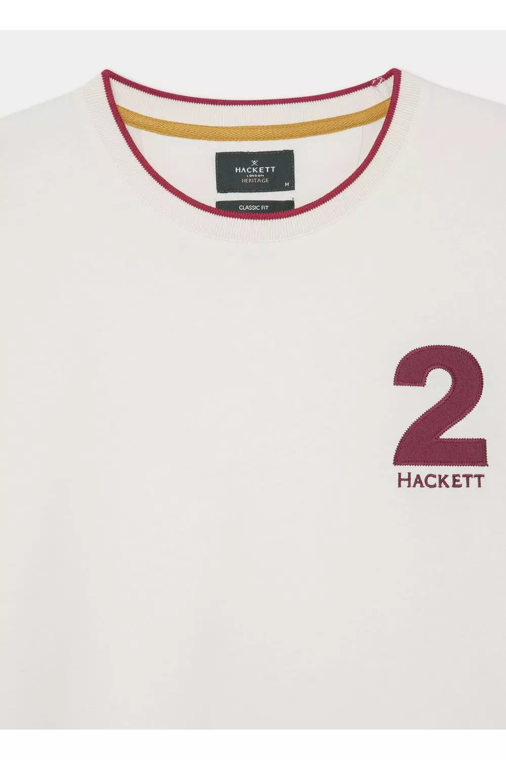 Heritage Number 2 Short Sleeve T-shirt White alternative image