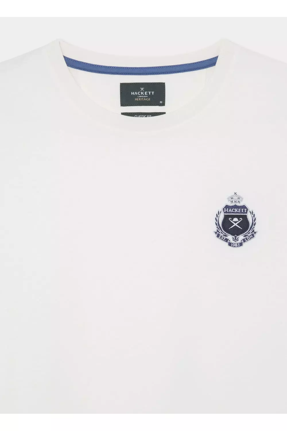 Heritage Crest Logo Short Sleeve T-shirt White alternative image