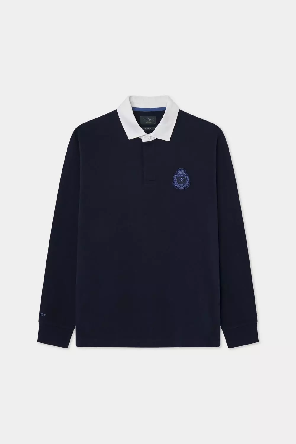 Heritage Crest Logo Rugby Shirt Navy alternative image