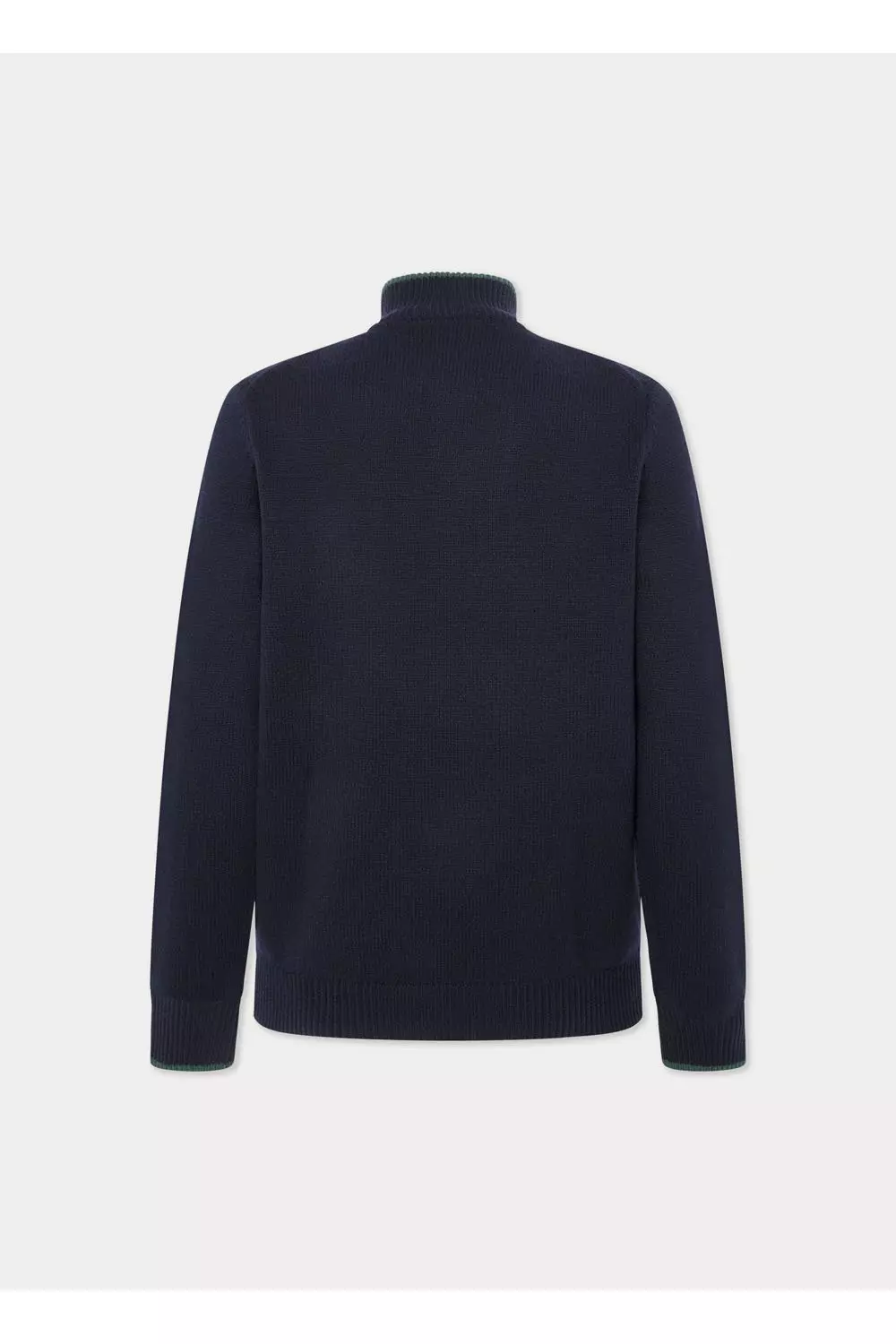 Heritage Knitted Number 1 Half Zip Navy alternative image