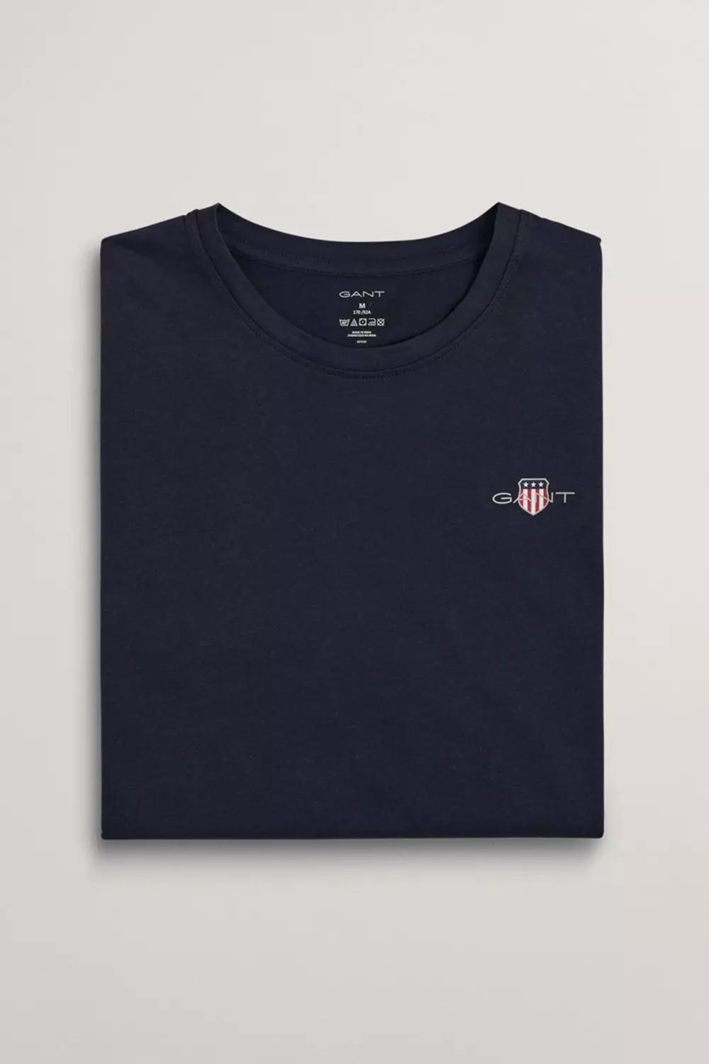 Gant Shield Logo Short Sleeve T-shirt Evening Blue alternative image
