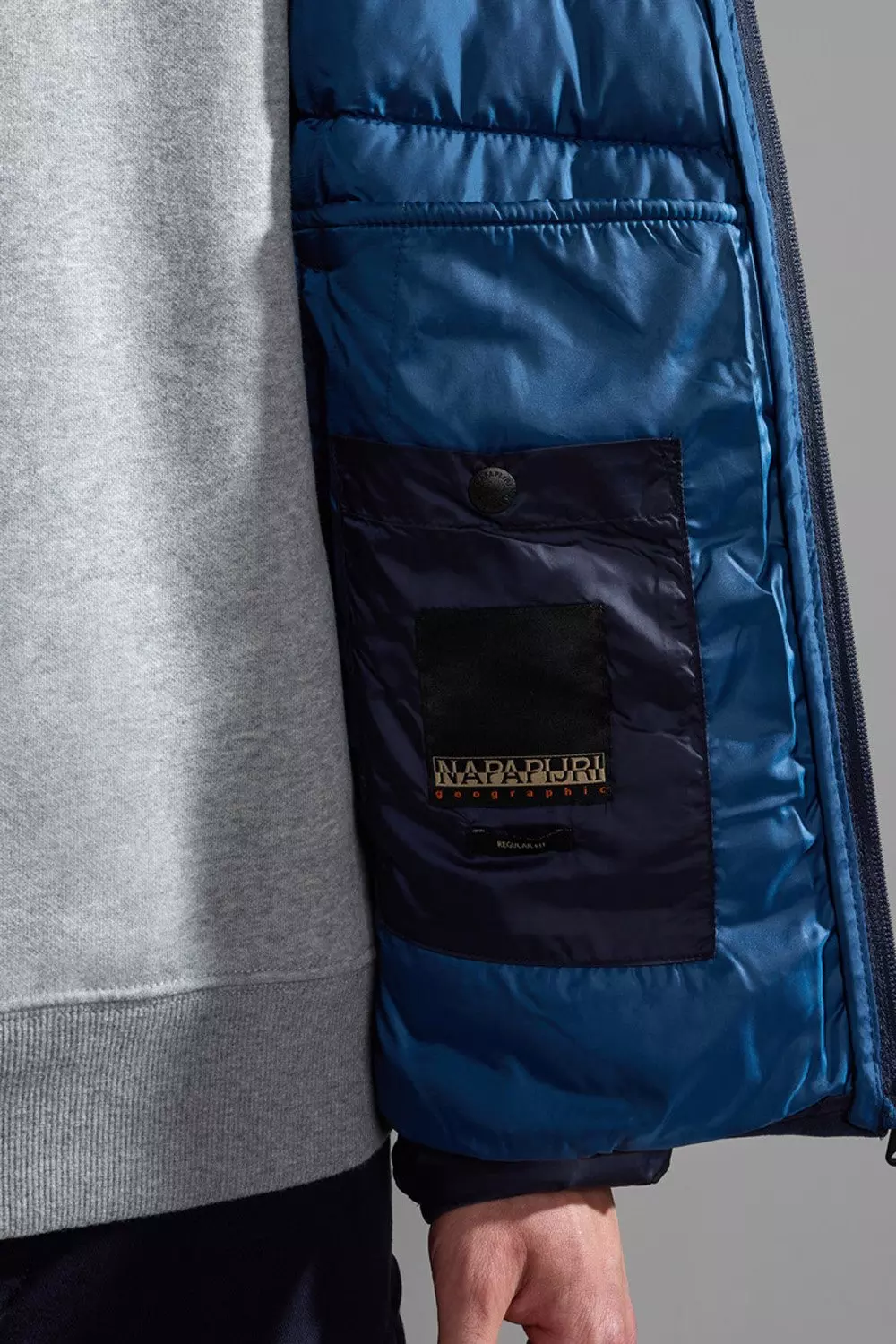 Aerons H3 Hood Padded Jacket Blu Marine Navy alternative image