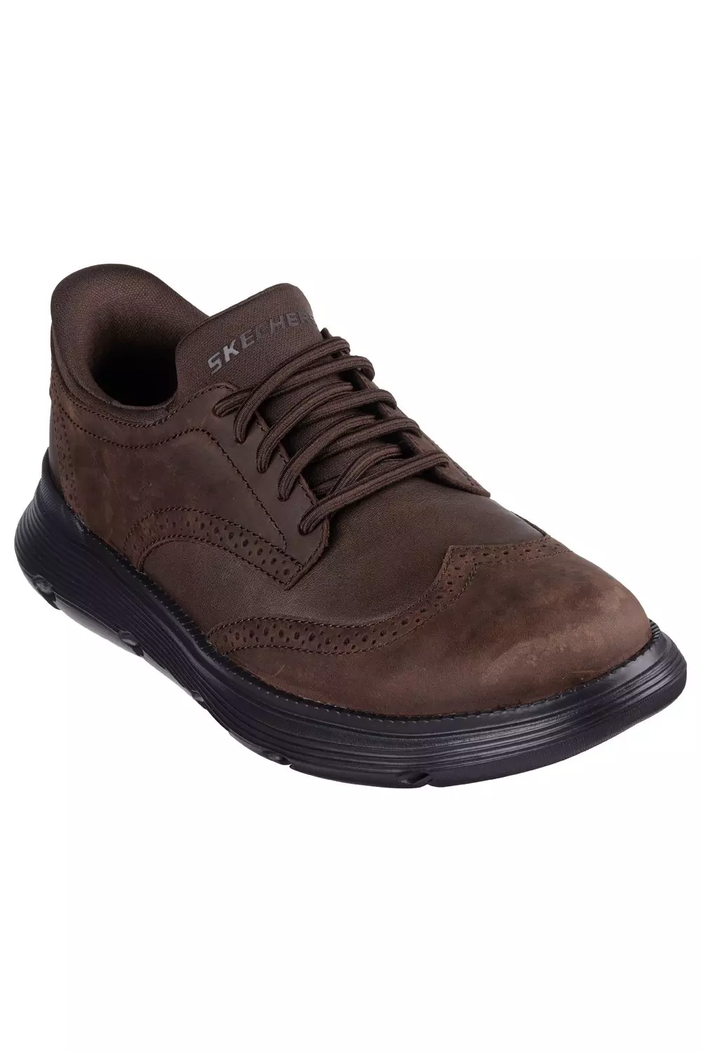 Brown GARZA Bungee Lace Slip-Ins Cocoa Leather alternative image