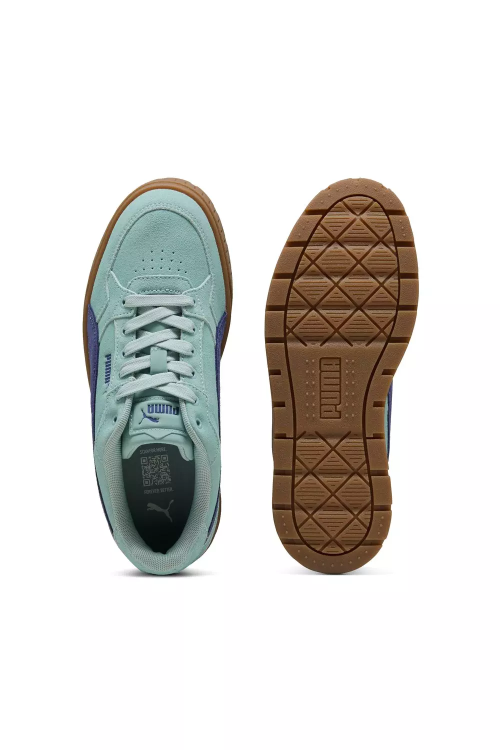 Karmen Suede Ii Idol Sd Blue Mordern Mint Crystal Blue alternative image