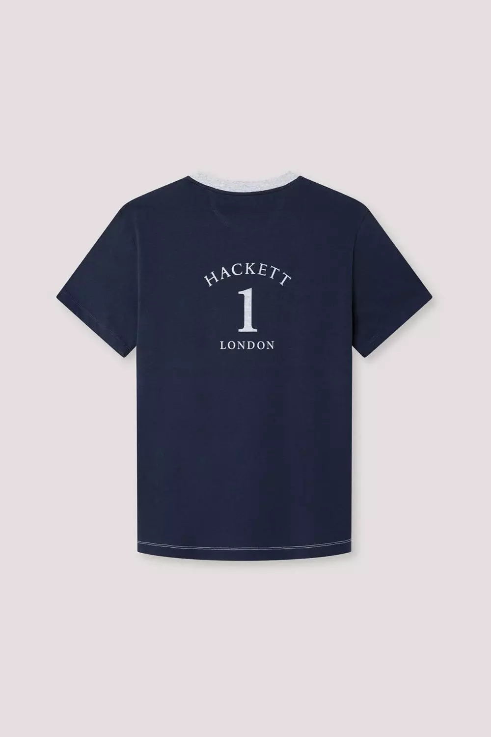 Heritage Essential Multi Tee White/Navy alternative image
