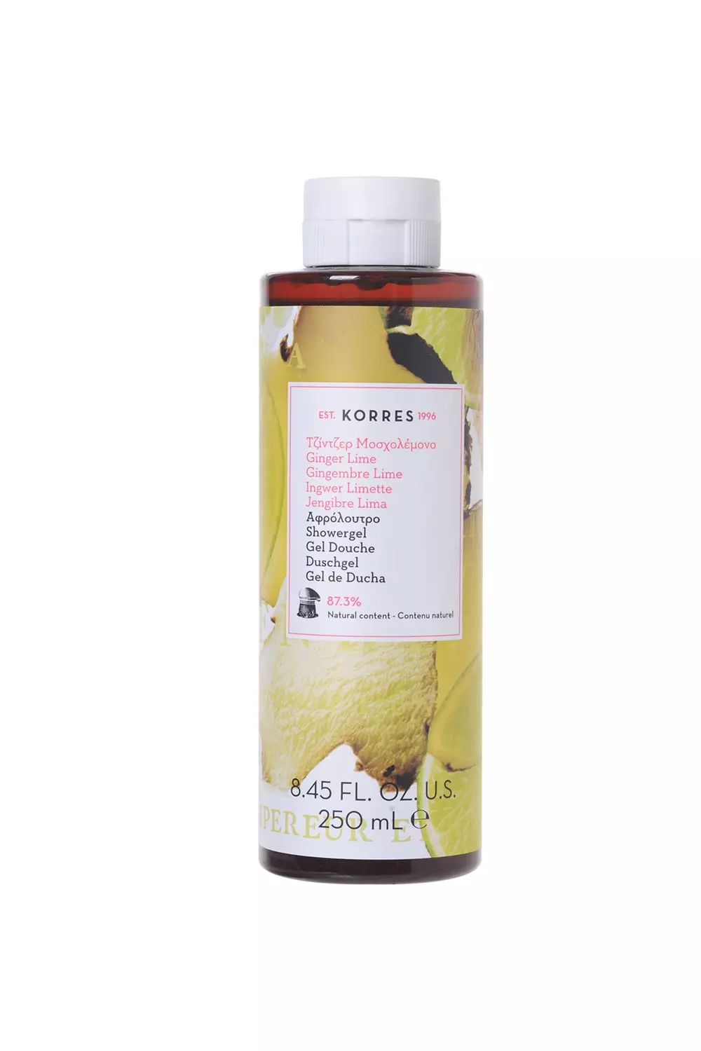 Clear Ginger Lime Renewing Body Cleanser 250ml alternative image