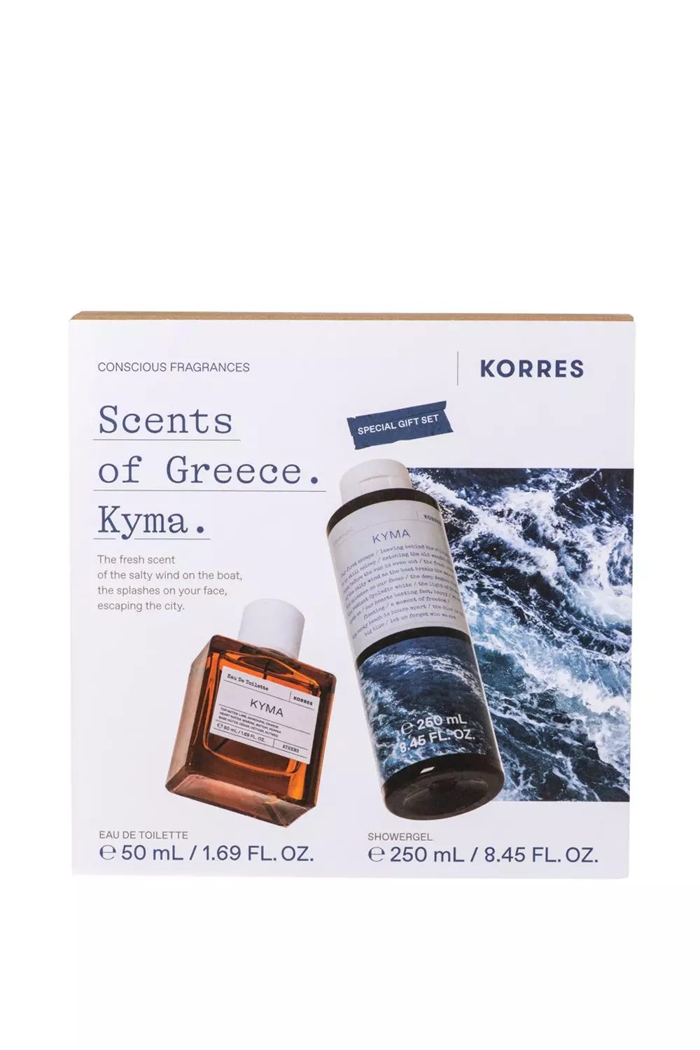 Multi Set Kyma Eau De Toilette 50ml & Shower Gel 250ml alternative image